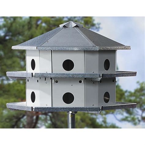 pole mounted bird house